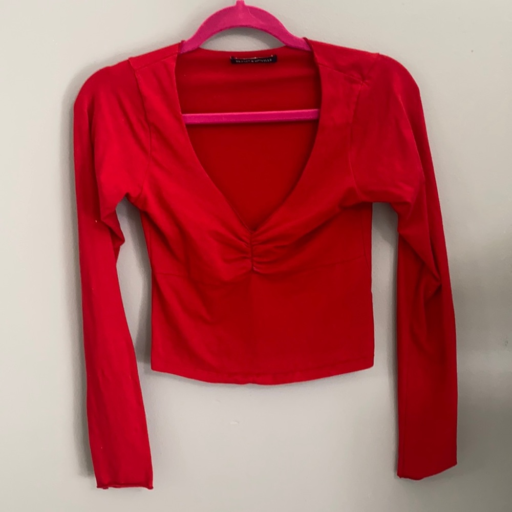 Red Brandy Melville top